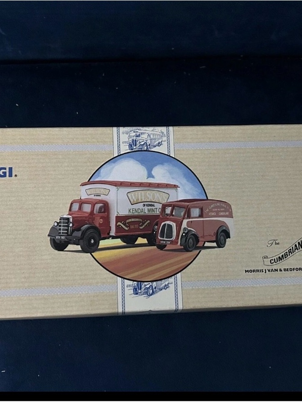 Corgi 97735 Van Bedford Series Cumbrian Morris Set The MORRIS BEDFORD CORGI VAN